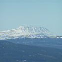 Man Kan se Gaustadtoppen Fra Langseterfjellet